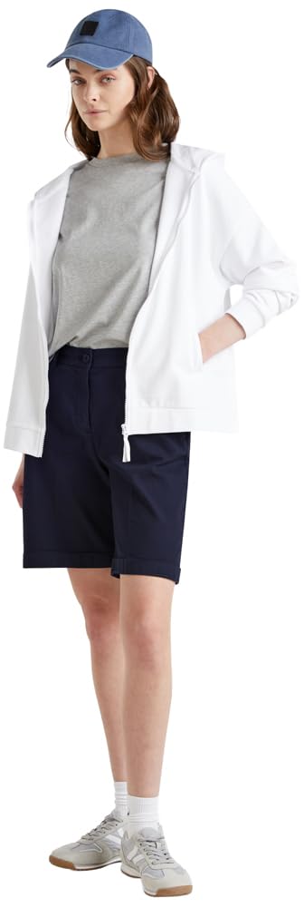 Benetton 4CDRD901W Bermuda Donna Blu 36 Cotone