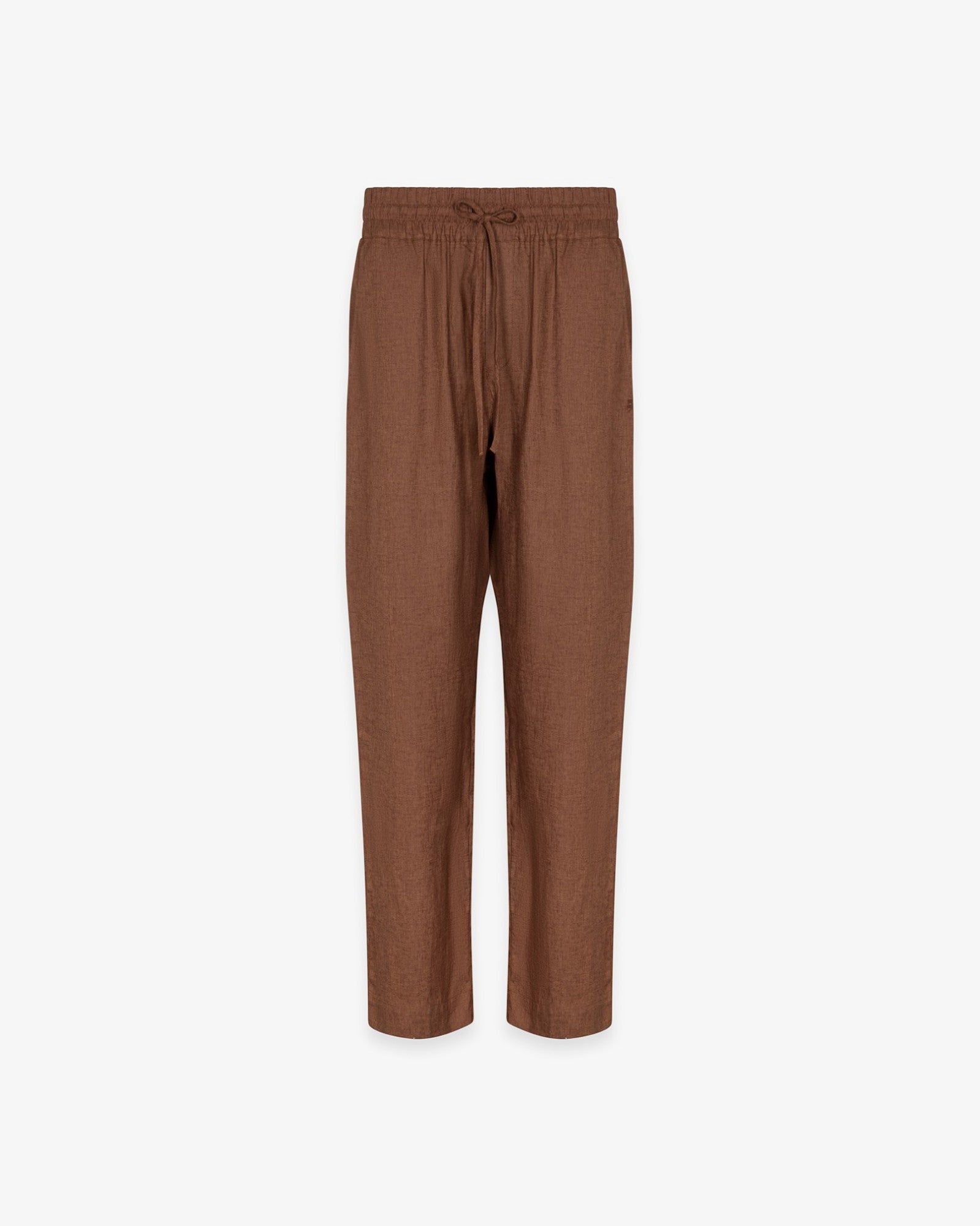 Hinnominate HMABM01552 pantalone uomo lino moka