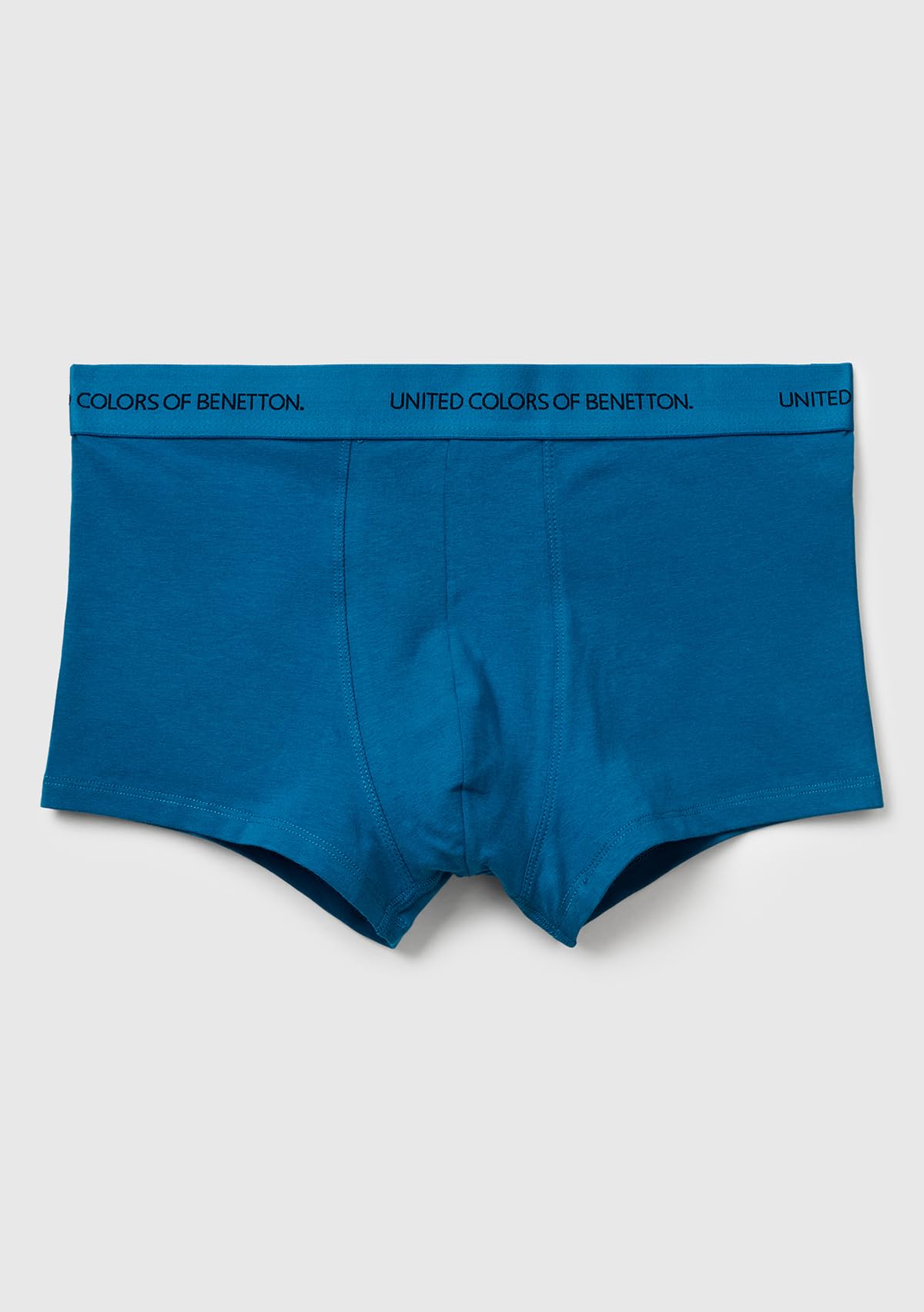 Benetton Boxer Uomo S blu cotone organico elasticizzato