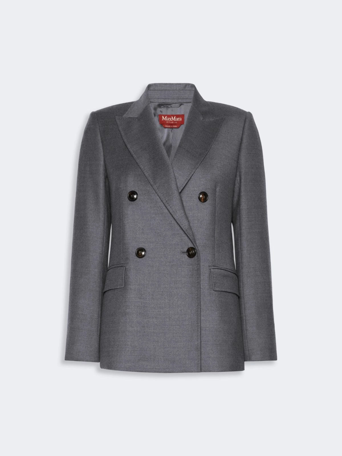 Max Mara Studio Uditore MSTUDITORE003 Blazer Lana Grigio