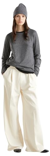 Benetton Maglia Donna Girocollo Lana Cashmere Manica Raglan
