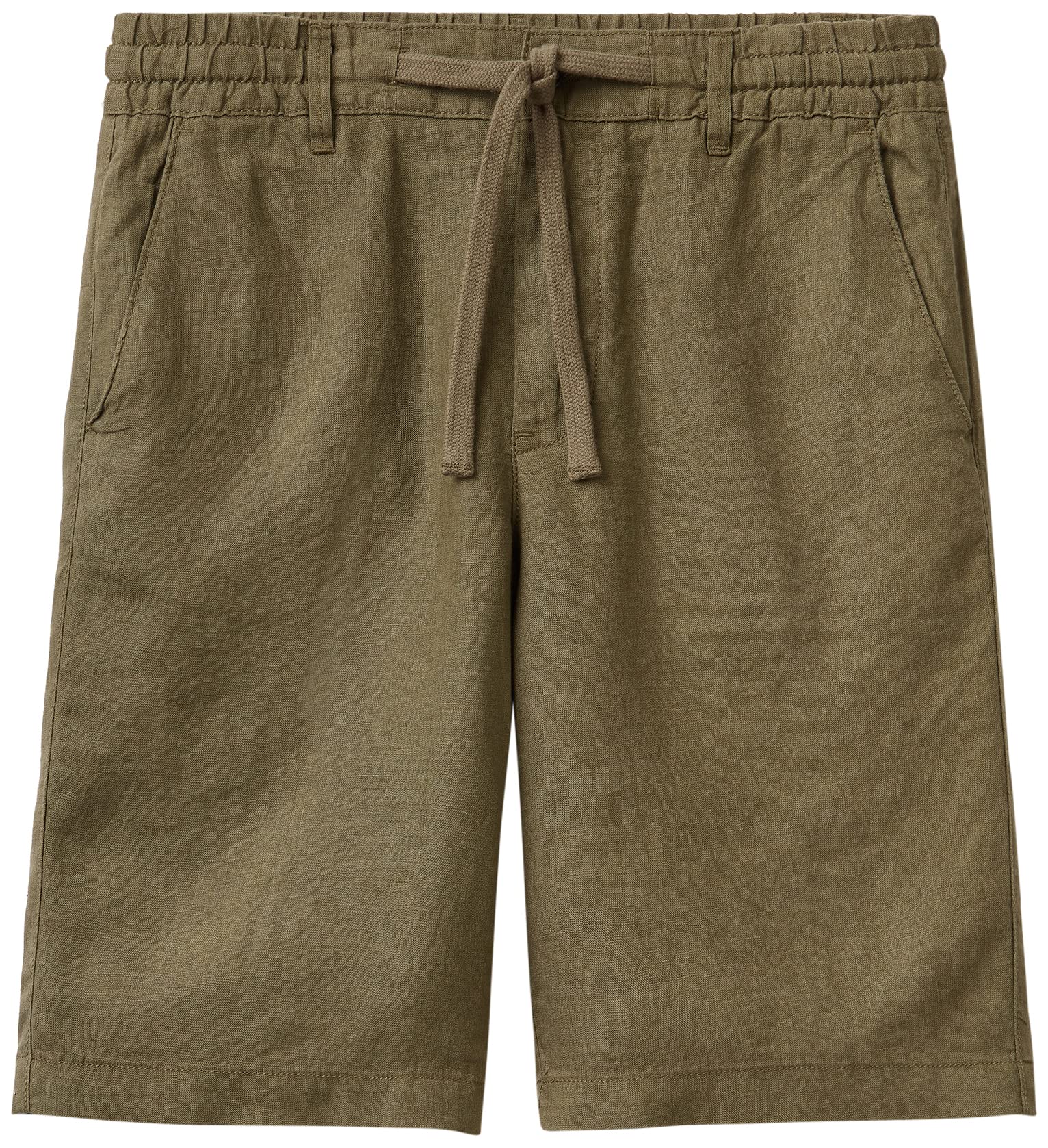 Benetton bermuda uomo lino elastico uso quotidiano
