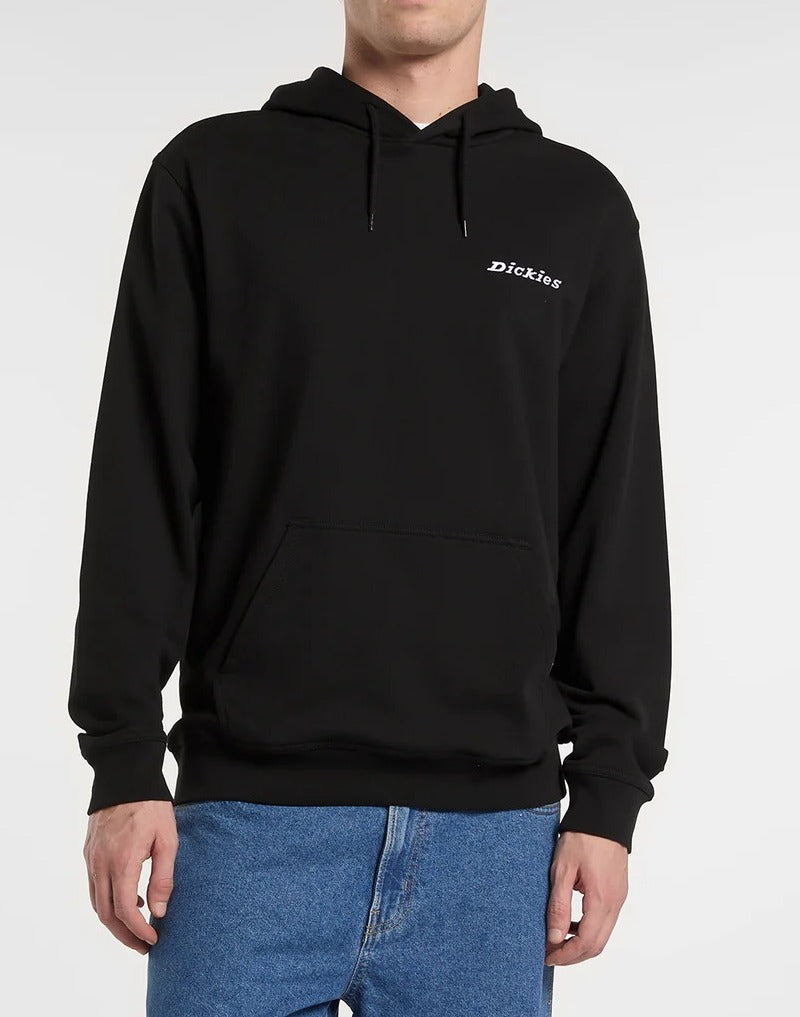 Dickies DK0A889X Loretto felpa uomo nero cappuccio