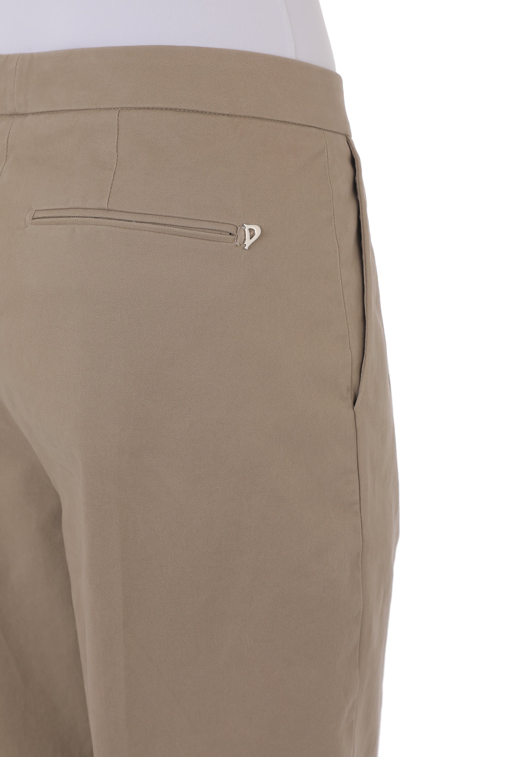 Dondup Sally DP914 Pantalone Donna Naturale Loose