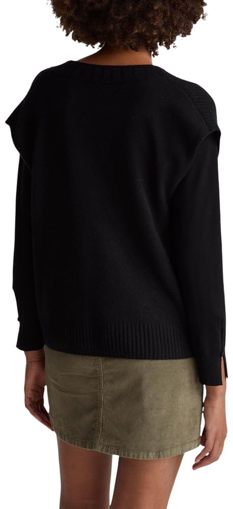 Benetton Gilet Scollo a V Donna Uomo Morbido in Maglia