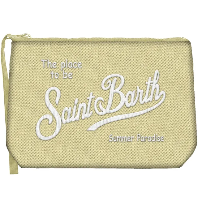 MC2 Saint Barth Aline 00346L pochette Light Yellow piquet
