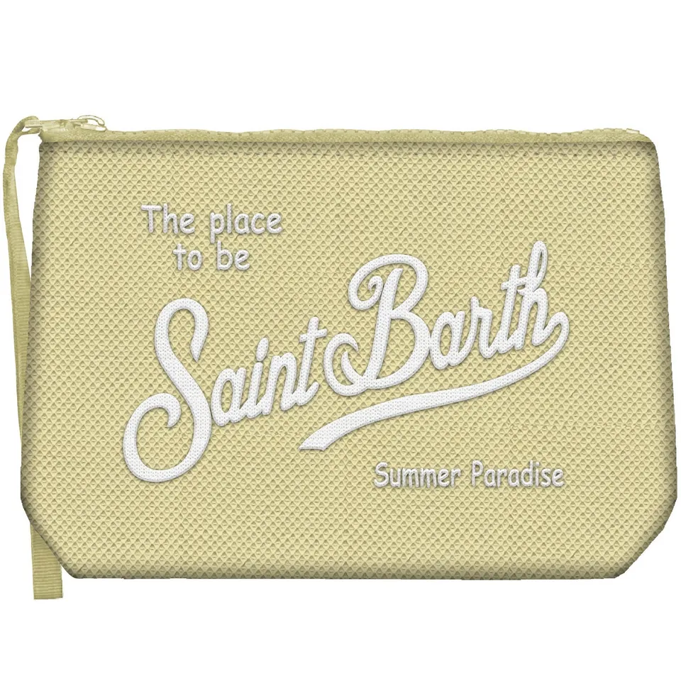 MC2 Saint Barth Aline 00346L pochette Light Yellow piquet