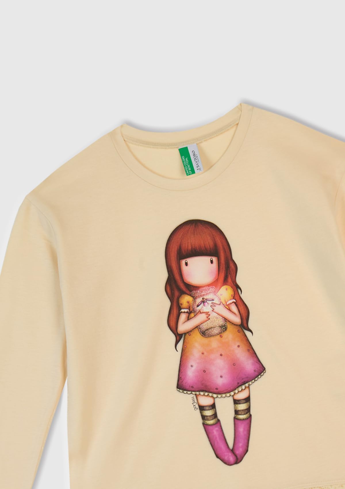 Benetton Pigiama Gorjuss Bambina S Manica Lunga