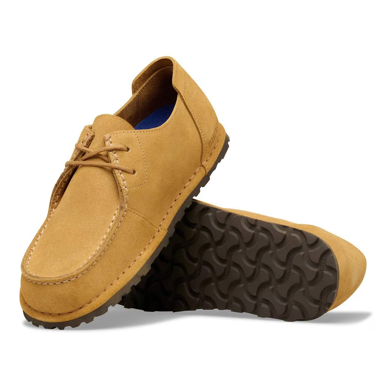 Birkenstock Utti Lace 1031546 mocassino cork brown scamosciato