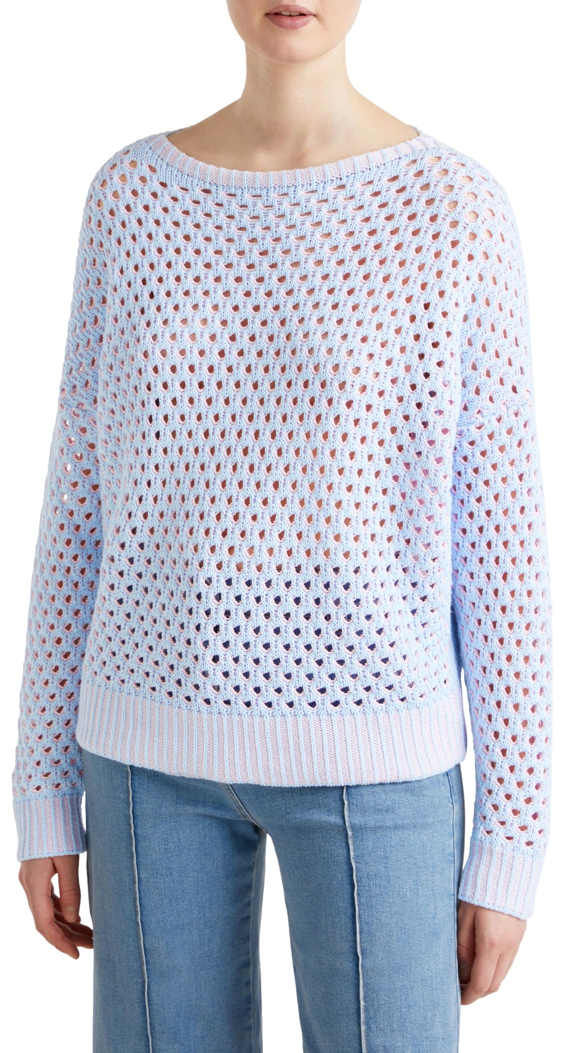 Benetton Maglieria 1194e10d9 maglia donna M barchetta