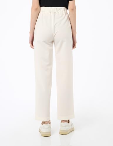 Benetton 4oigdf078 Pantaloni Donna Regular Taglia 36 Stretch