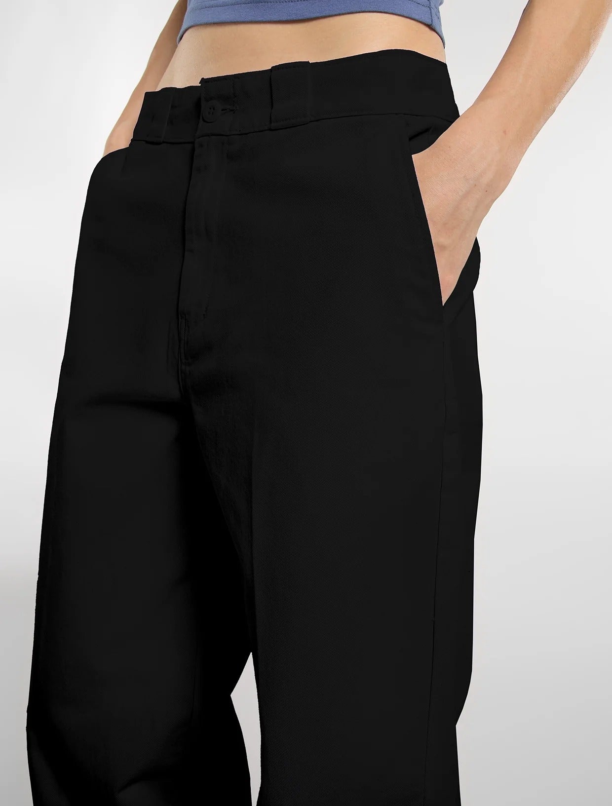 Dickies 247 DK0A87PL Pantalone Black Loose Donna