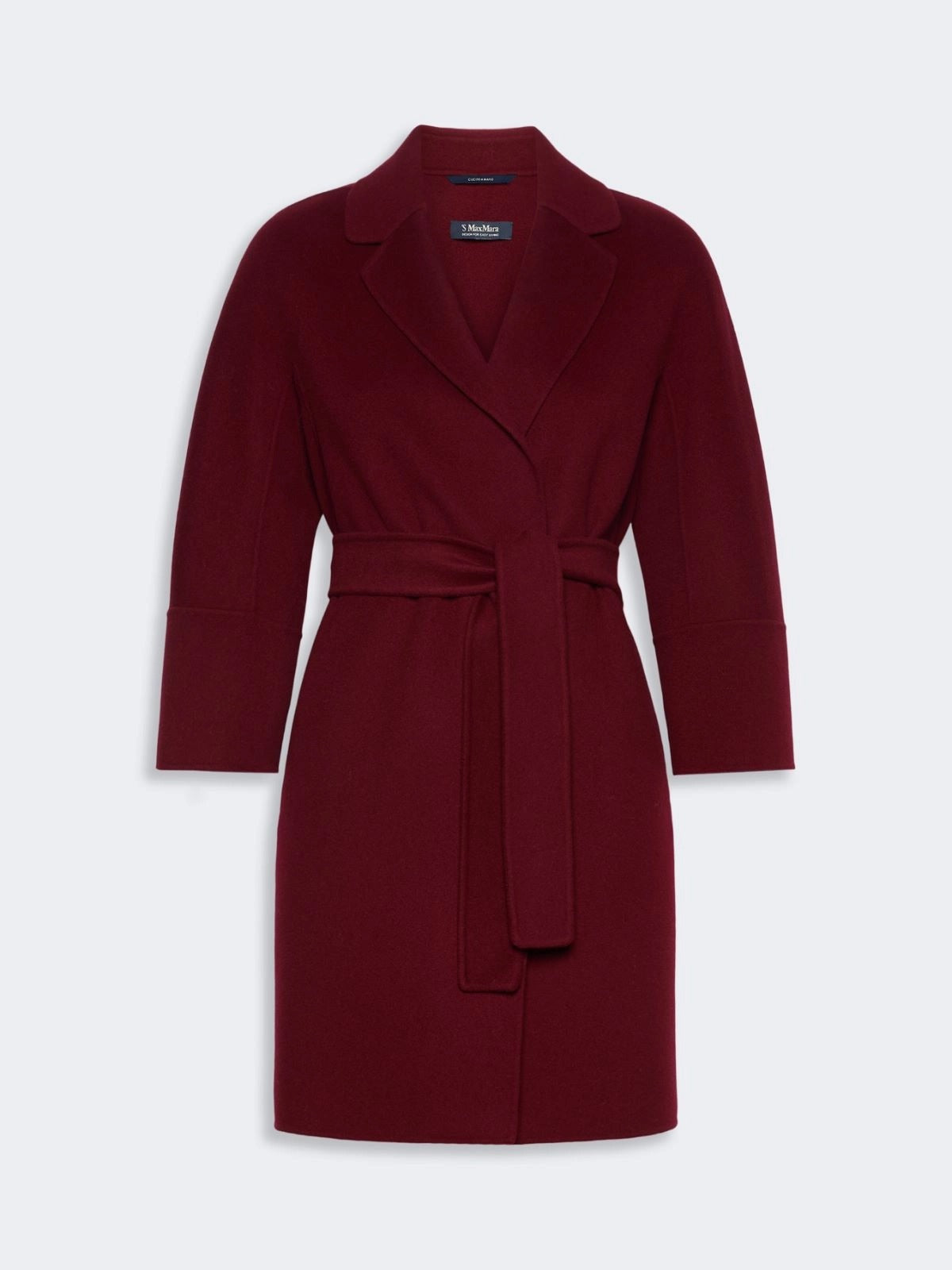 S Max Mara Arona ARONA002 Cappotto Donna Bordeaux