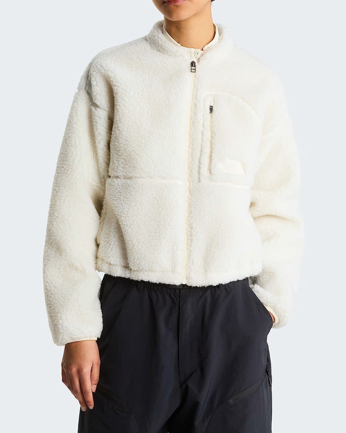 The North Face NF0A8KQY giacca pile white dune donna