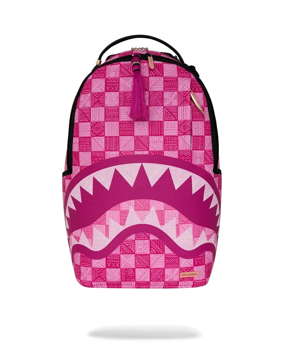 Sprayground 910B9257NSZ zaino rosa AI pattern PVC