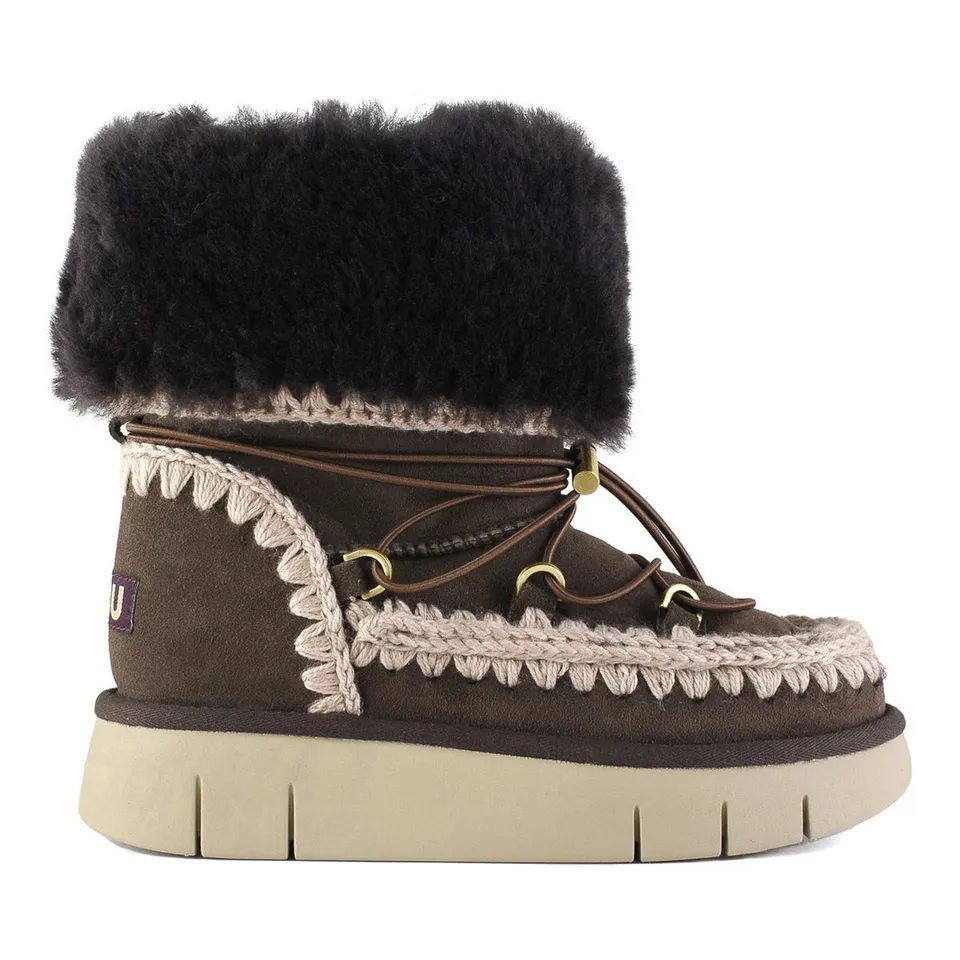 Mou Bounce Boot FW531042A stivaletti donna Mocha camoscio