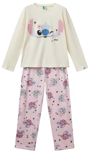 United Colors of Benetton 3Y5E0P08E pigiama bambina XXS viscosa