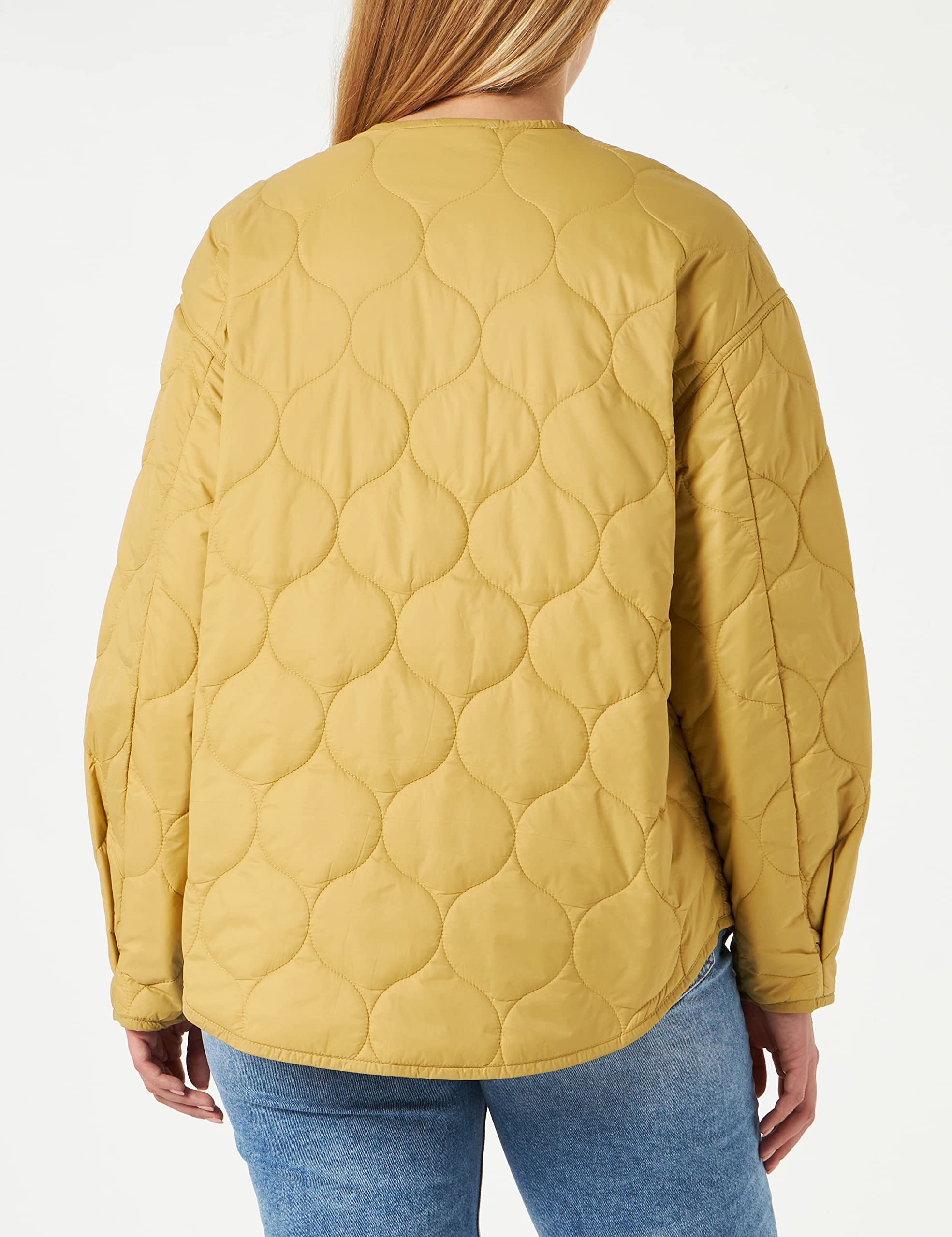 Benetton Giacchetto Imbottito Donna trapuntato con zip