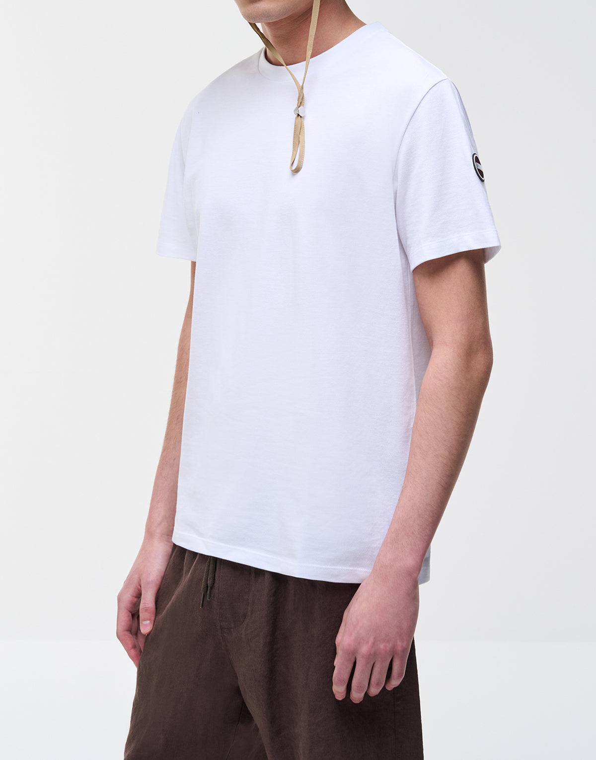 Colmar 7520 7XH T-Shirt Uomo Bianco Cotone
