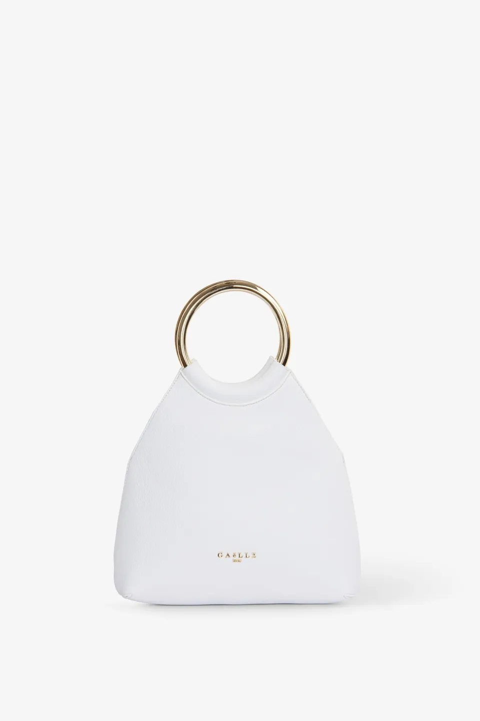 Gaelle Paris GAACW03071 Hobo Borsa Donna Bianco Ecopelle