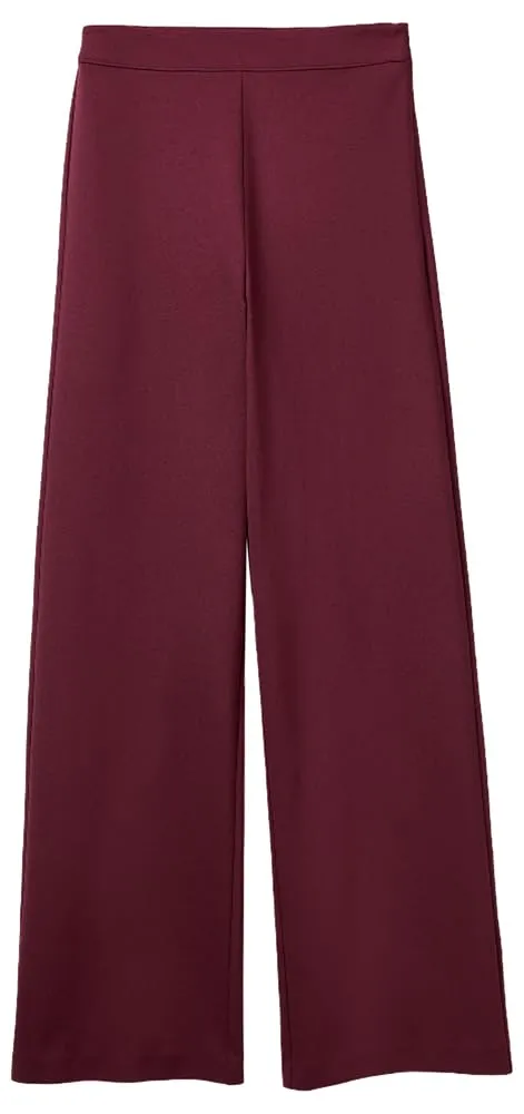 Benetton Pantaloni e Jeans Pantaloni Donna Neri Interlock