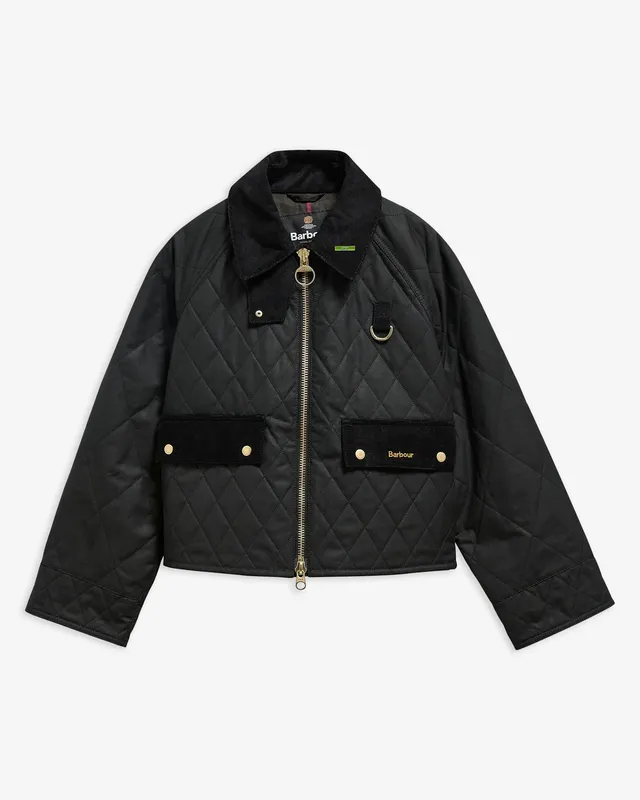 Barbour Icons Spey LWX1580 giacca donna nero cerato