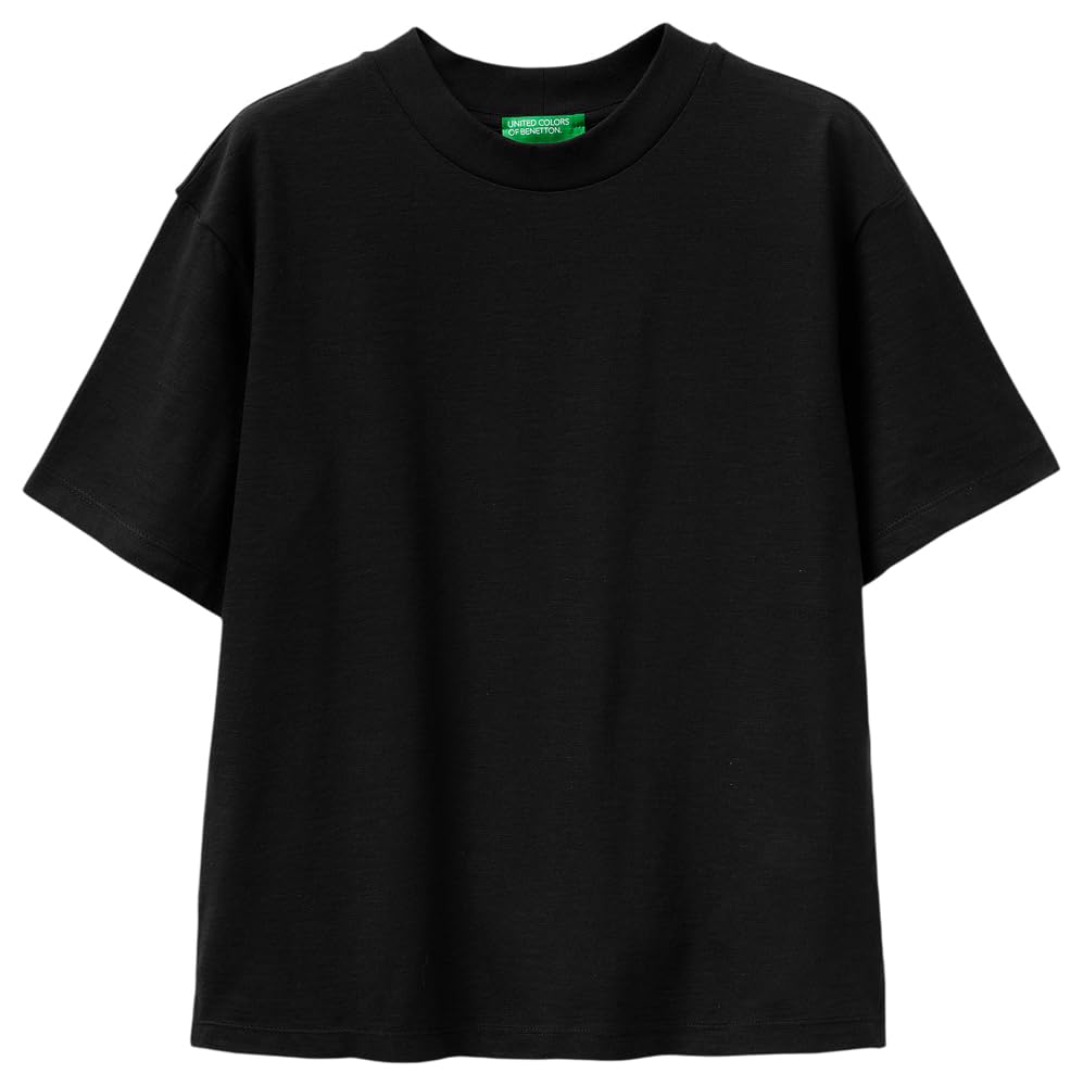 Benetton T-shirt e Polo T-shirt donna viola comfort