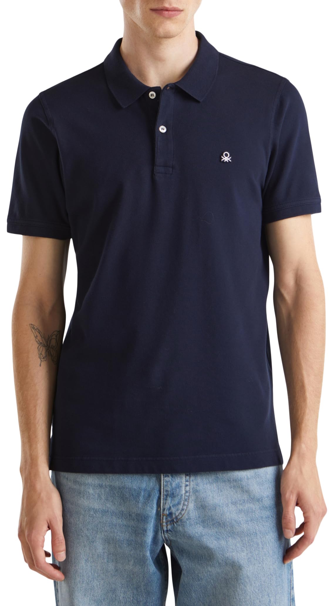 Benetton Polo Uomo Cotone XXL Regular Fit