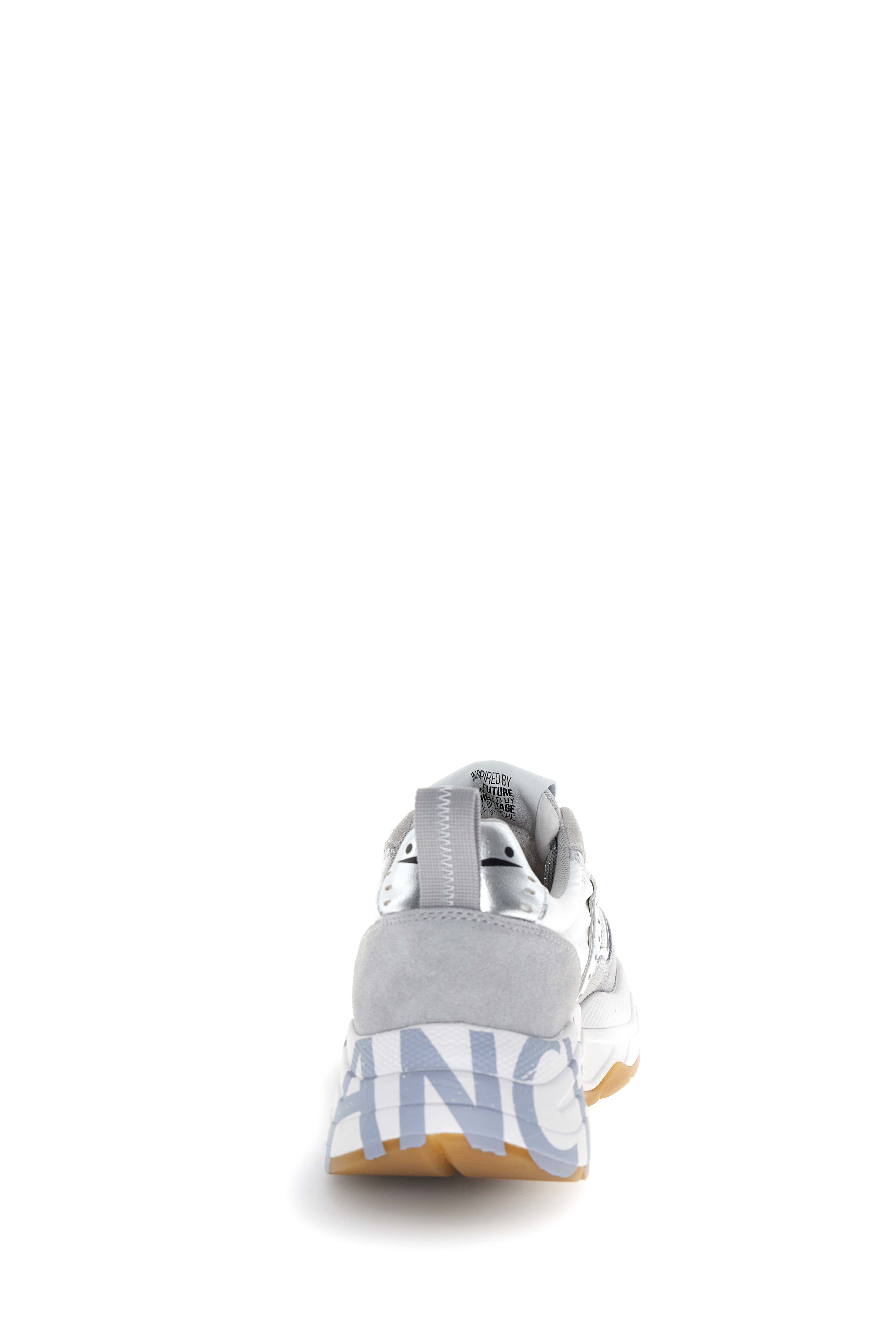 Voile Blanche Club 105 sneakers donna Grigio Argento suede