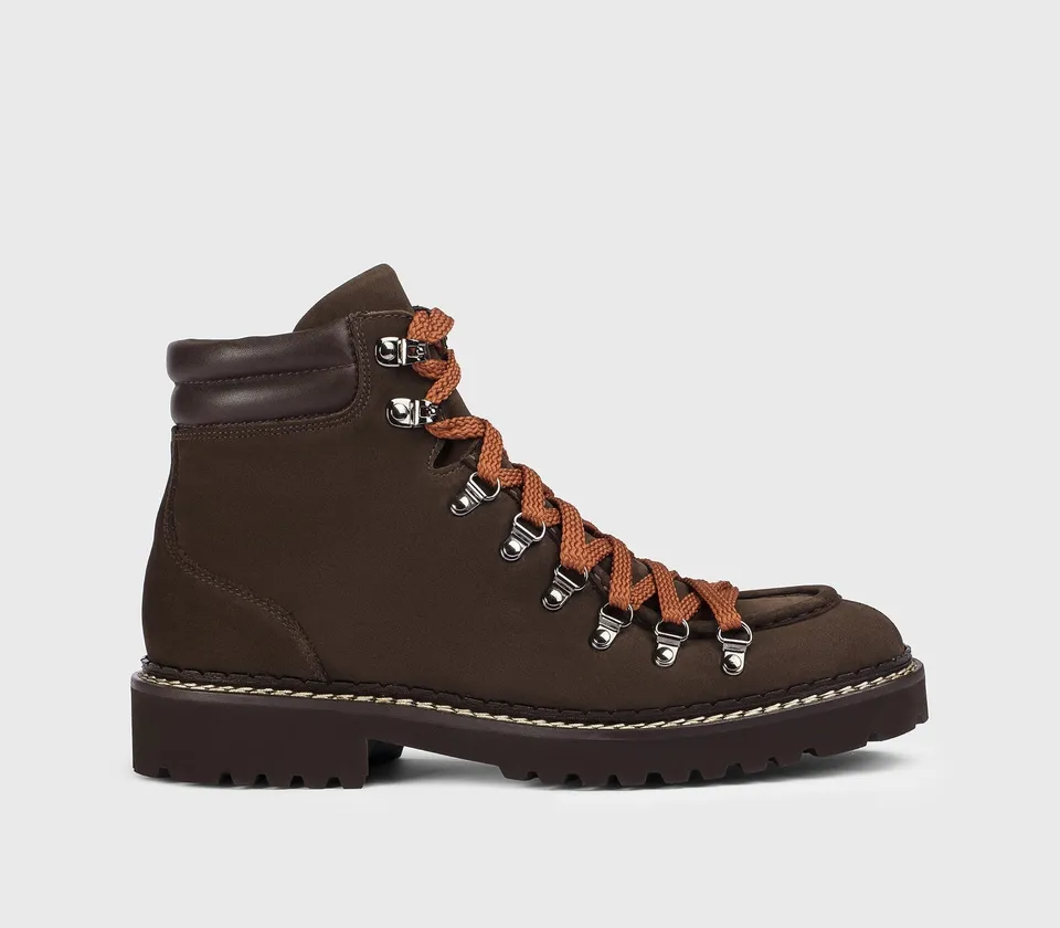 Doucal's DU3082PHISPF862 scarponcino mogano nabuk