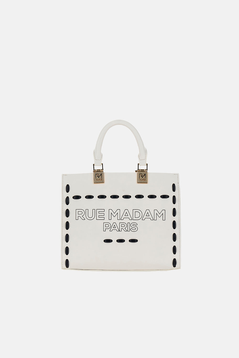 Rue Madam Iconique Spring 1532 Tote Donna Off White Mini