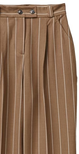 Benetton Pantaloni Carrot Pinces Tinta Unita