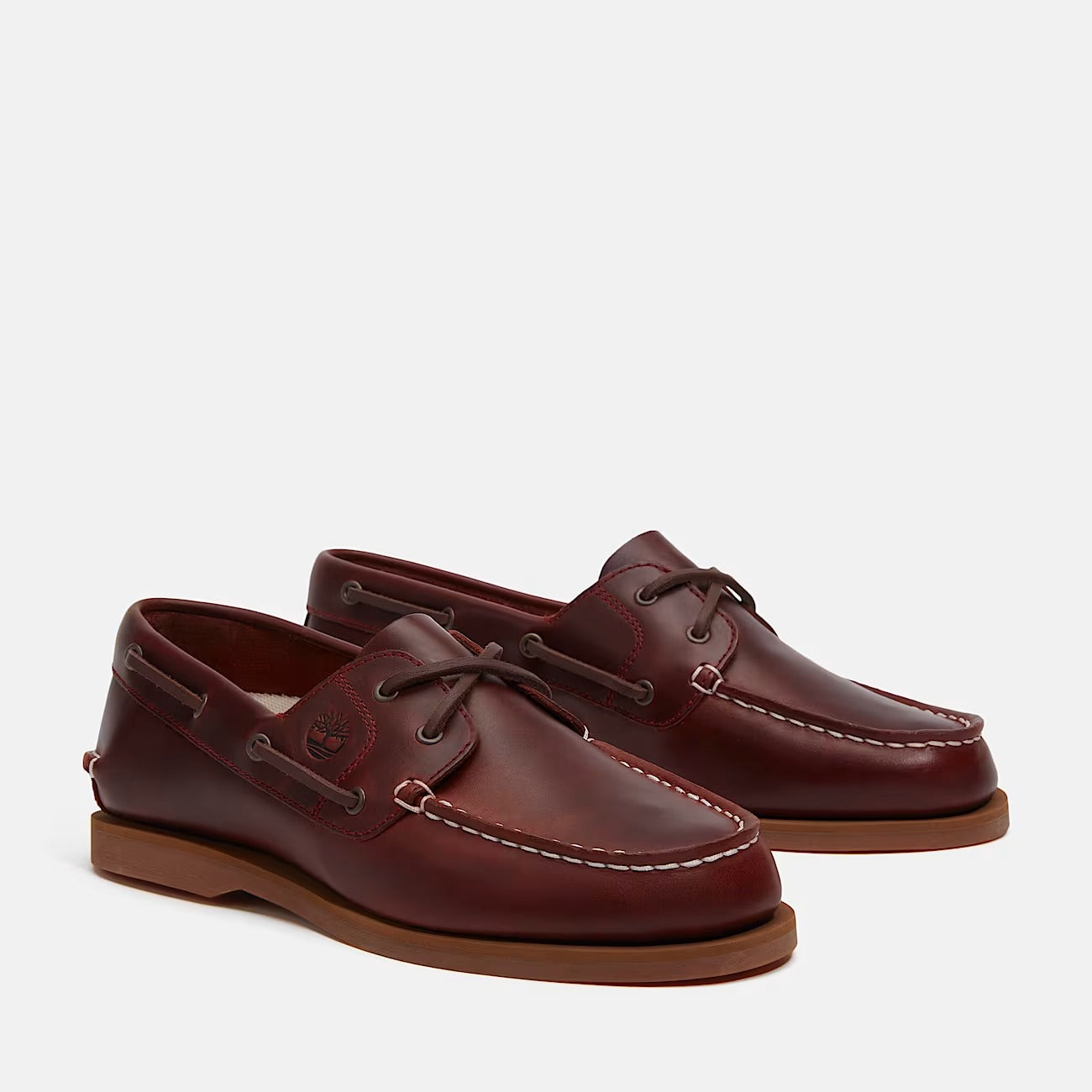 Timberland Classic Boat Mocassino Donna Burgundy Pelle