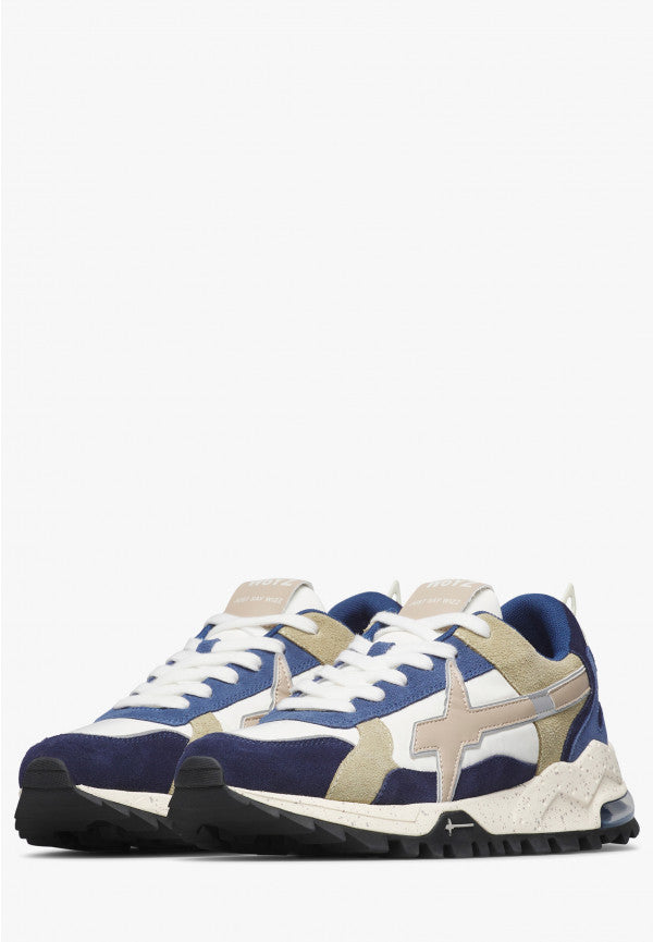 W6YZ Breeze 3-M 2018612 06 sneaker navy bianco beige