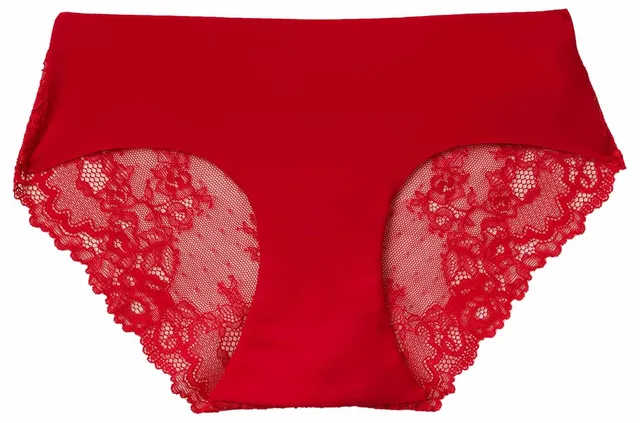 United Colors of Benetton Slip microfibra pizzo dietro