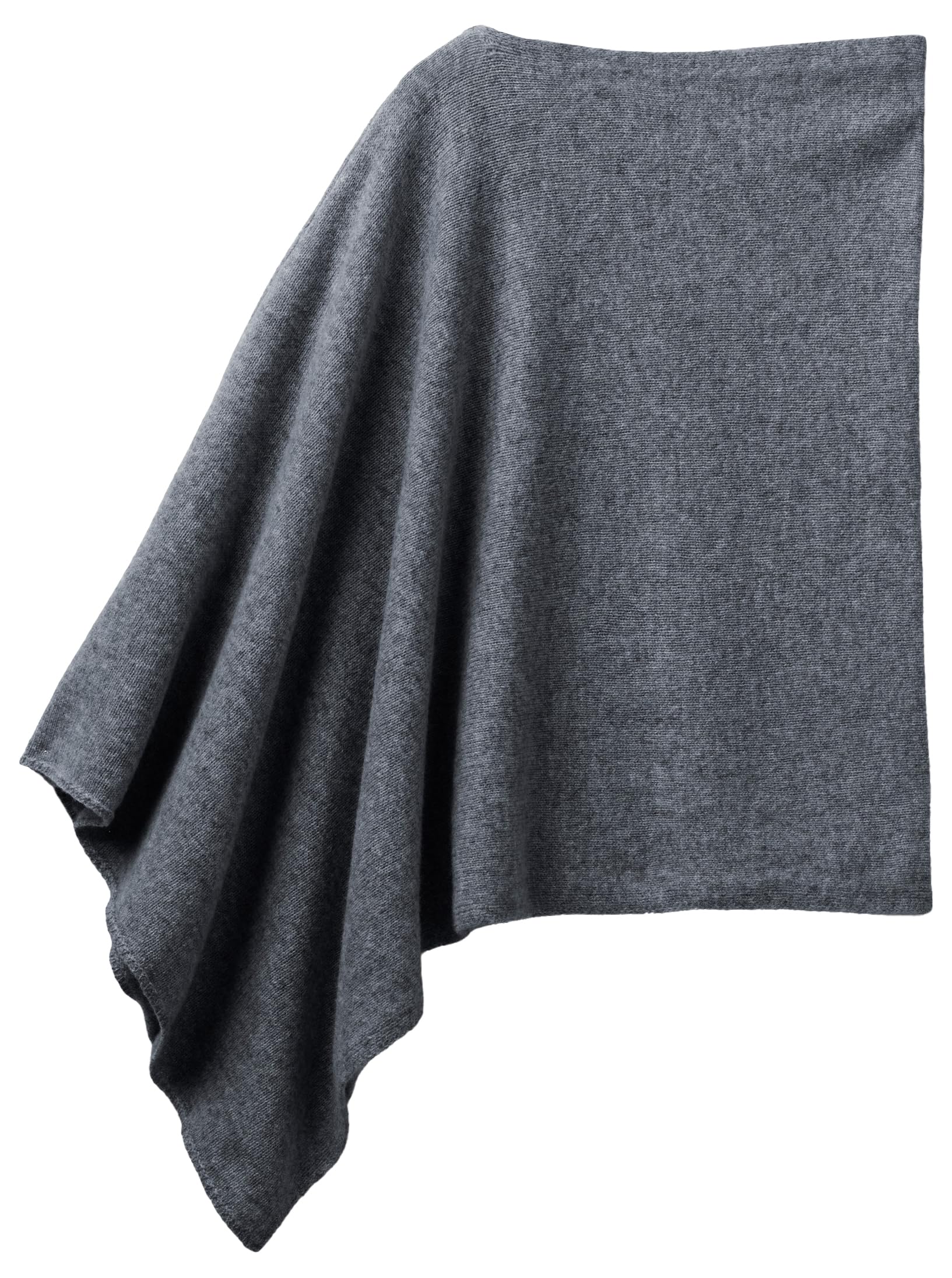 Benetton Mantella Donna Maglieria Leggera Jacquard Fiori