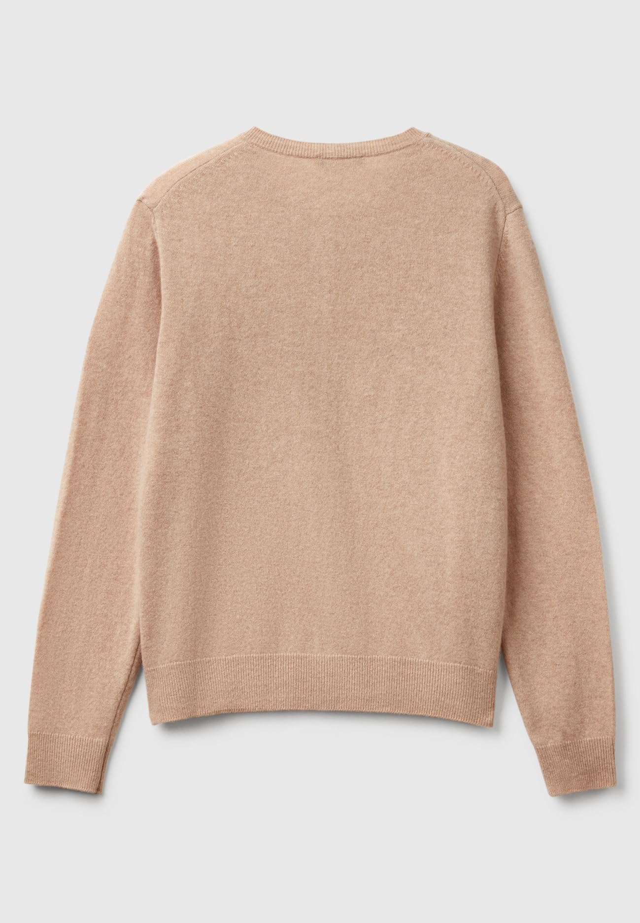 Benetton 1002d5485 cardigan donna beige 562 manica lunga