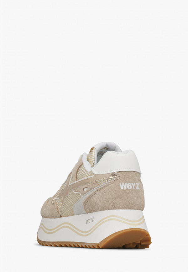 W6YZ Deva W 2017405 Sneakers Cipria Bianco Platform