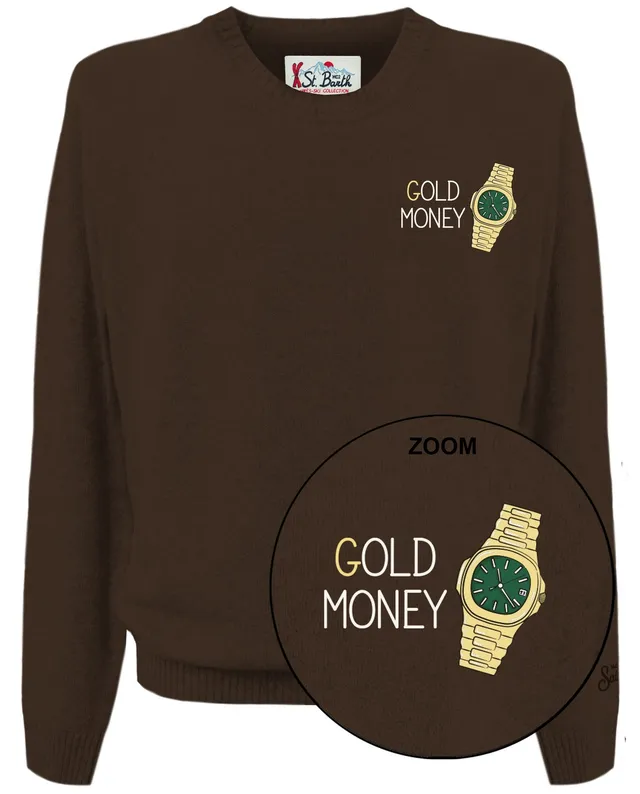 MC2 Saint Barth Heron Light maglione uomo marrone lana