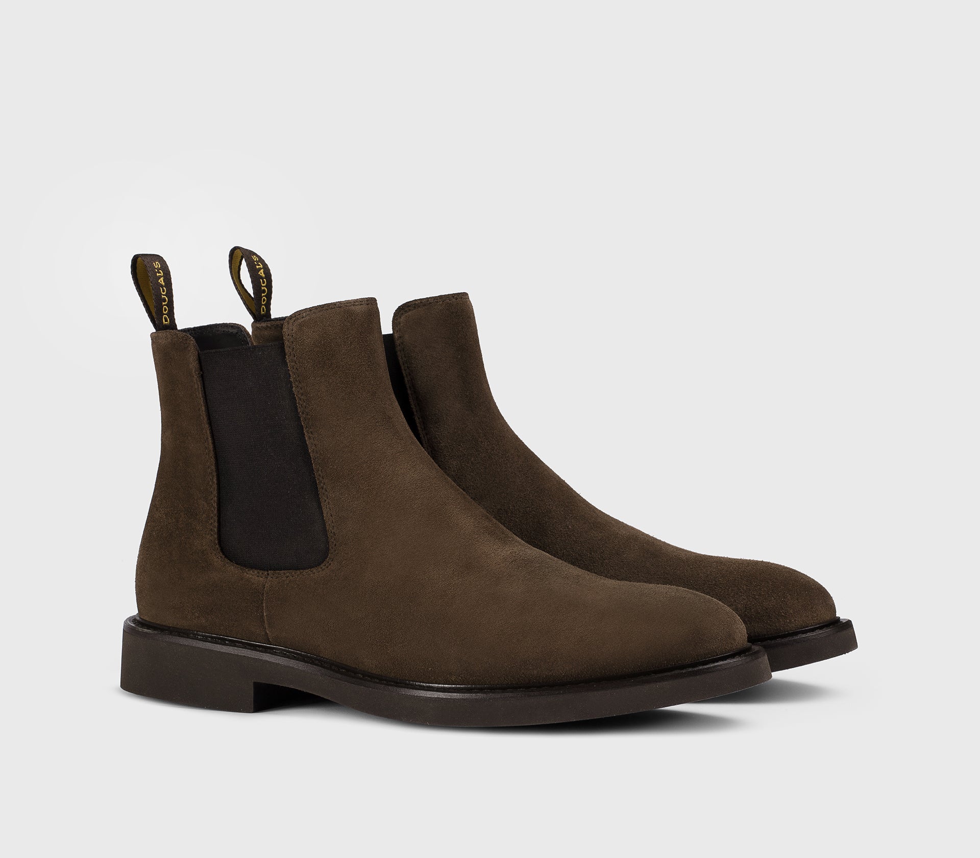 Doucal's Beatles DU1343GENOUF009 stivaletto havana camoscio