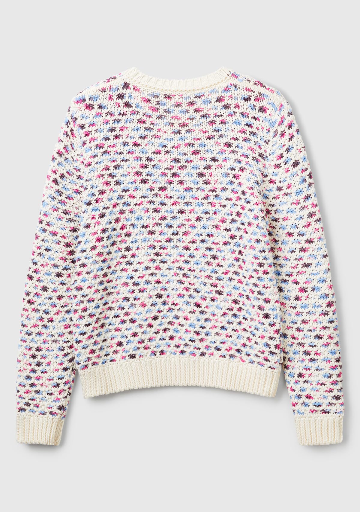 Benetton Maglieria 1198E10D8 Maglione Donna Girocollo Taglia M