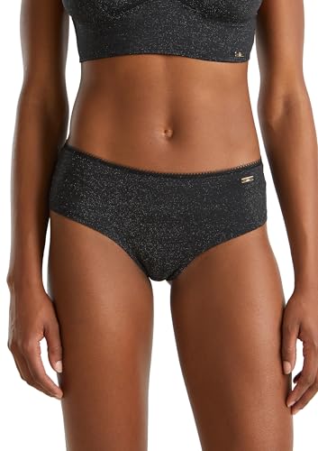Benetton Slip 3nyw1s025 Culotte Donna Tessuto Lurex Taglia L
