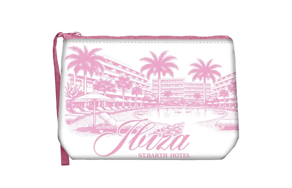 MC2 Saint Barth Aline 01969L pochette scuba Ibiza bianco