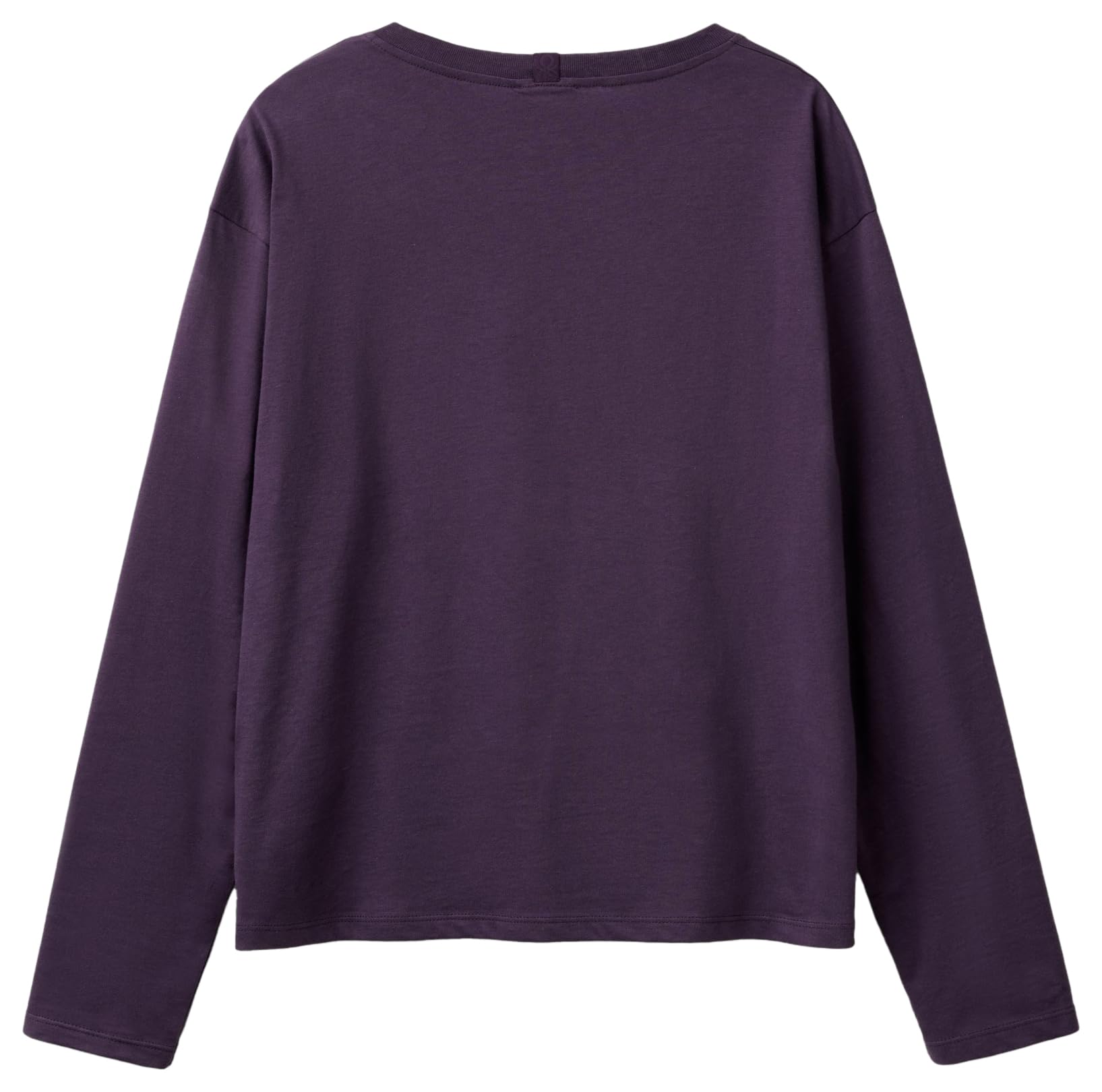 Benetton 30963m04s Maglia Pigiama Donna L Manica Lunga