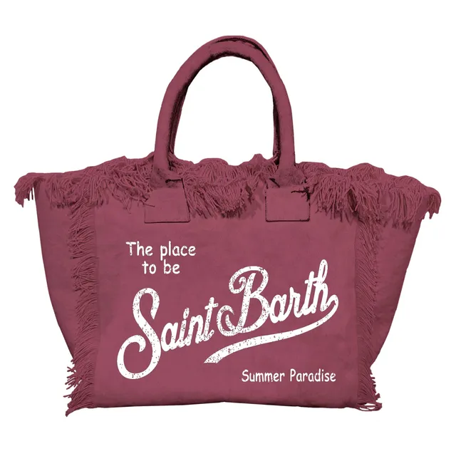 MC2 Saint Barth Colette 00171L Borsa Bordeaux Canvas