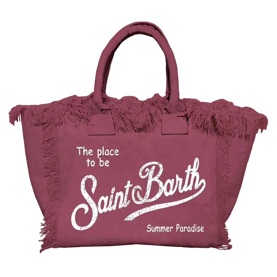 MC2 Saint Barth Colette 00171L Borsa Bordeaux Canvas