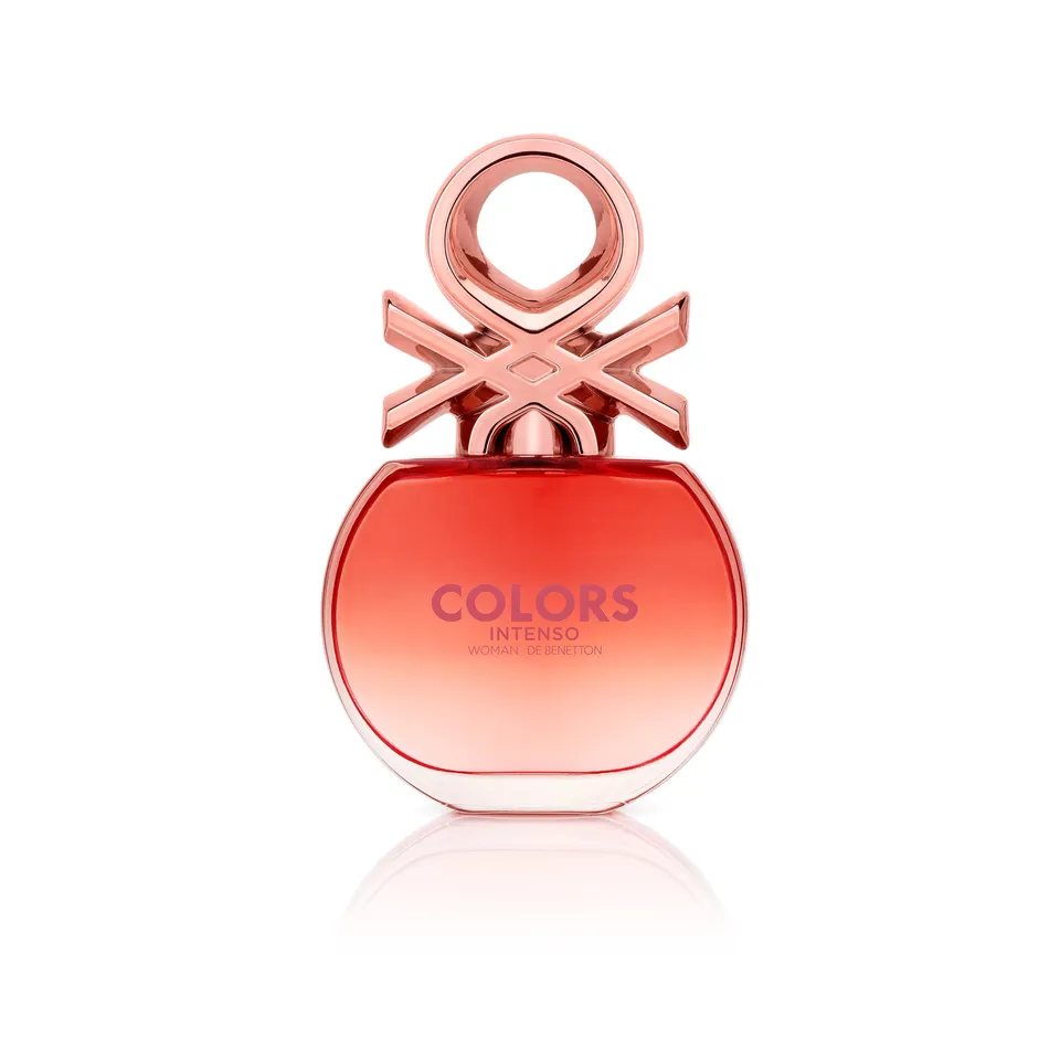 Benetton Colors Rose Intenso Eau de Parfum Donna 50 ml floreale
