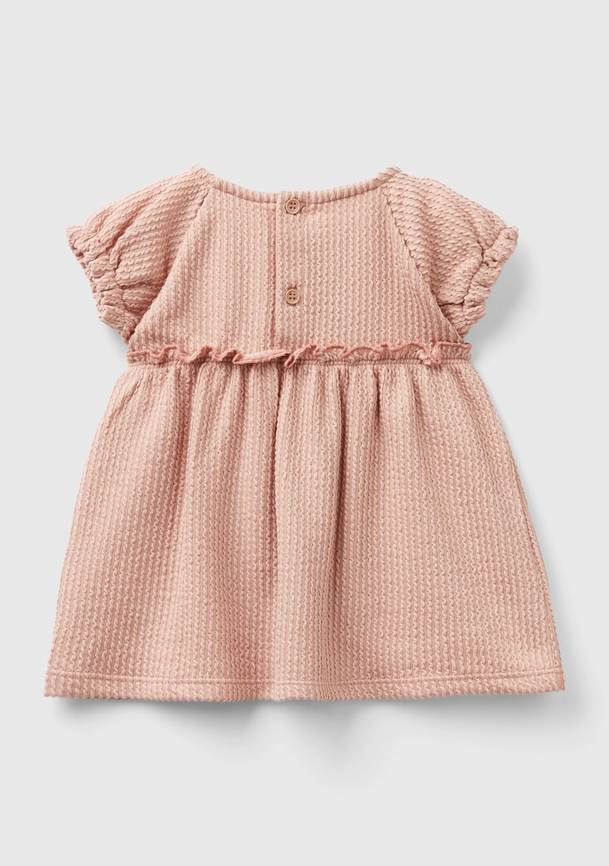 Benetton 3LC4AV00A Vestito Bimba Taglia 50 Jacquard