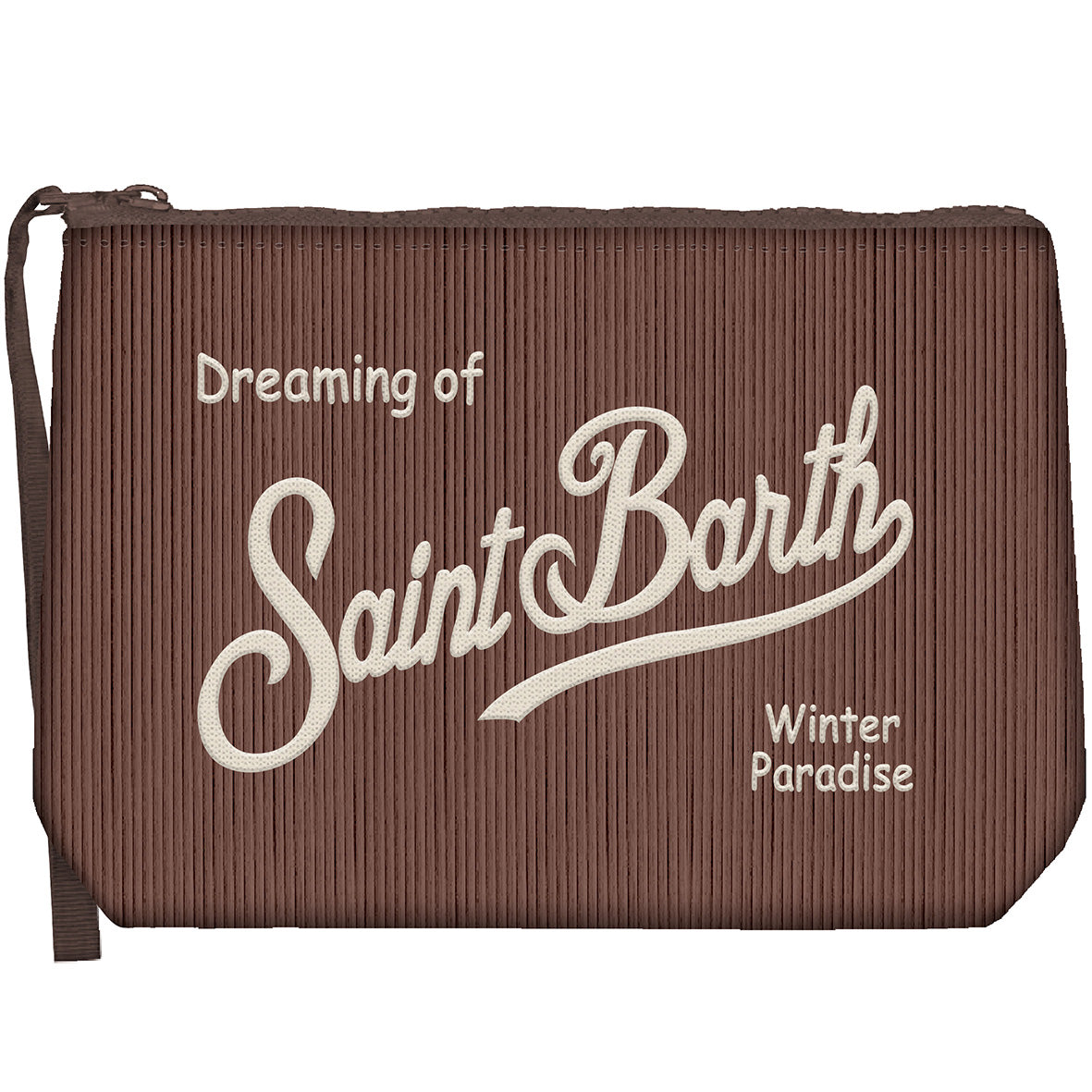 MC2 Saint Barth Aline Corduroy S pochette 00128M marrone