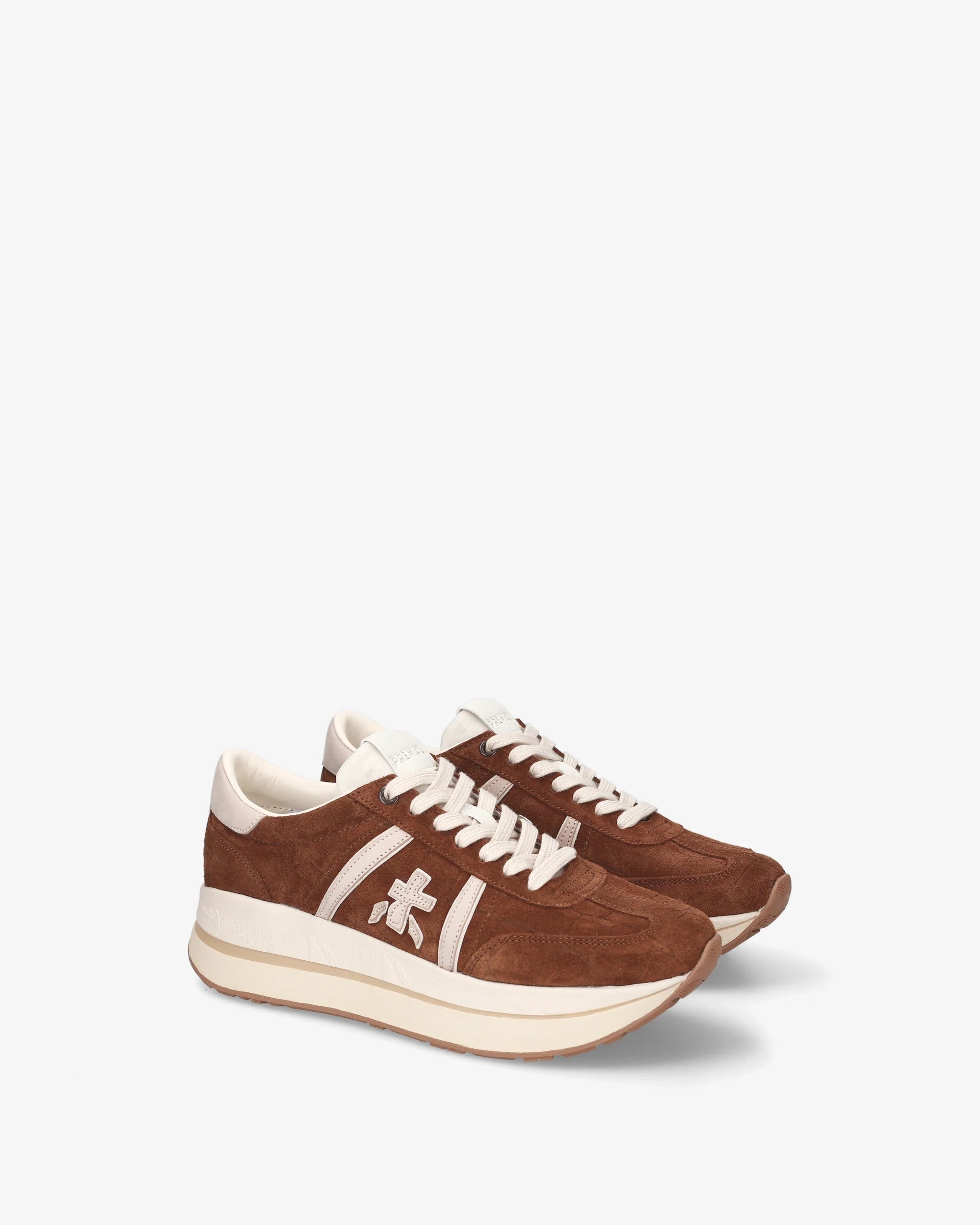 Premiata Bethcoin 8509 sneakers donna marrone camoscio